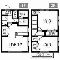 物件の間取り画像