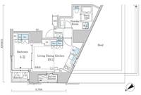 東京都港区白金台5(マンション)の賃貸物件の間取り