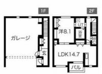 物件の間取り画像