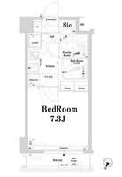 アクサス東十条アジールコートの間取り