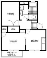 物件の間取り画像