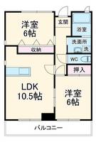 パレスタドリの間取り