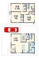 物件の間取り画像