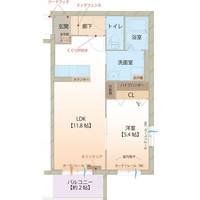 物件の間取り画像