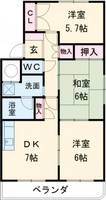 物件の間取り画像