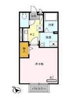 埼玉県川越市清水町(アパート)の賃貸物件の間取り