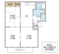 物件の間取り画像