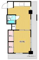 東建ニューハイツ九段の間取り