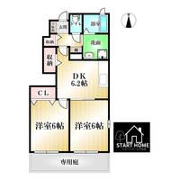 サンシャインオールウェイズAの間取り