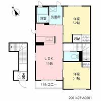 ファミーユ Aの間取り