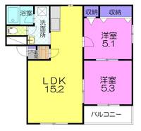 物件の間取り画像