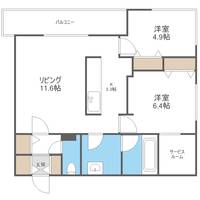 物件の間取り画像