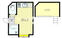 東京都北区西ケ原1(アパート)の賃貸物件の間取り