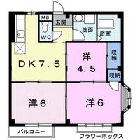 エルディムABE・Aの間取り