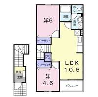 サンライズ松野の間取り