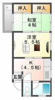 物件の間取り画像