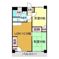 ガーデンコート井堀の間取り