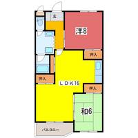 ハイムFの間取り