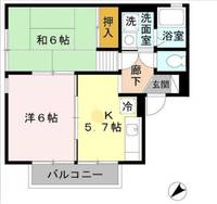 スペースMHM A棟の間取り