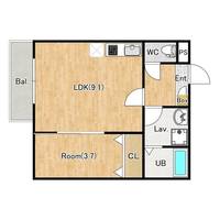 物件の間取り画像