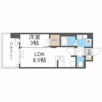 グランフォーレ県庁前アネックスの間取り