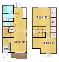 メゾンハイムの間取り