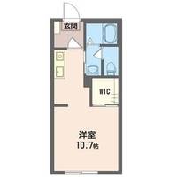 栃木県佐野市富岡町(アパート)の賃貸物件の間取り