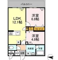 東京都練馬区大泉学園町6(マンション)の賃貸物件の間取り