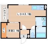 ランコントルIIIの間取り