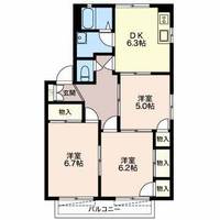 物件の間取り画像