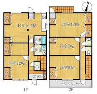 東京都北区堀船3(一戸建)の賃貸物件の間取り