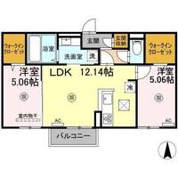 D-room桜 I棟の間取り