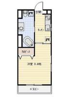 CASA五橋の間取り