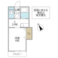 物件の間取り画像