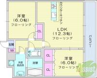 セロー明通館の間取り