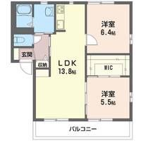 物件の間取り画像