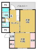 物件の間取り画像