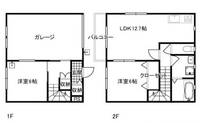 群馬県桐生市新宿1(一戸建)の賃貸物件の間取り