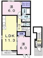 物件の間取り画像