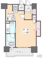 東京都新宿区左門町(マンション)の賃貸物件の間取り