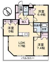 物件の間取り画像