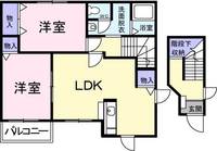 ヴィア・ラッテア A棟の間取り