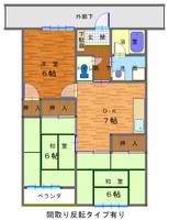 物件の間取り画像