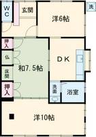 岐阜県大垣市林町7(一戸建)の賃貸物件の間取り