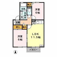 アークソフィアB棟の間取り