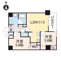 物件の間取り画像