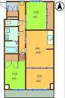 アビタシオンOHNOの間取り