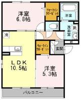 物件の間取り画像