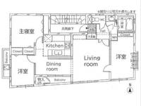 東京都渋谷区恵比寿2(マンション)の賃貸物件の間取り