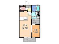 ドミールカガワVの間取り